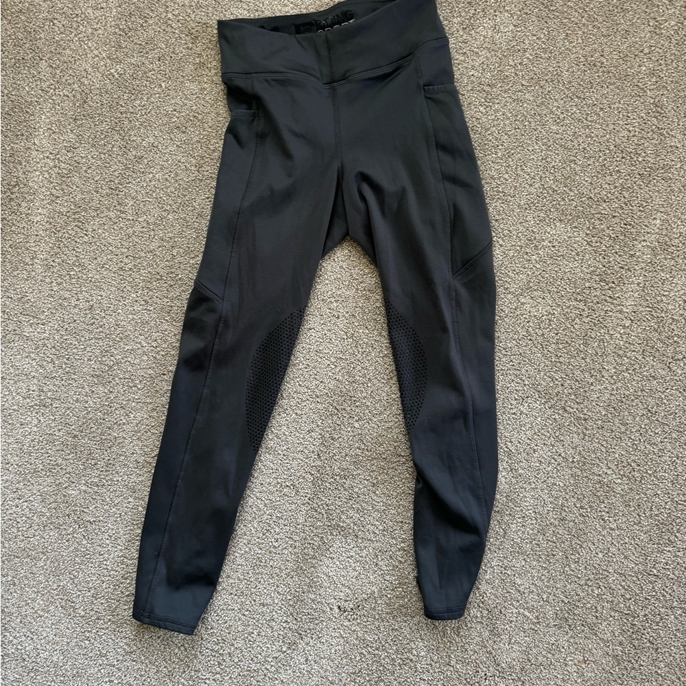 English equestrian winter riding tights